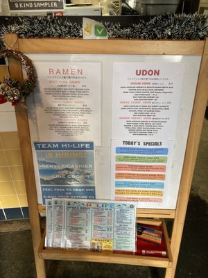 Menu photo 2 Hi Life Bainbridge Island, WA