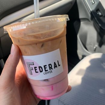 Federal Coffee - Pink latte ! - Coffee & Tea Near Me - Los Angeles, California Federal Coffee - Pink latte ! - Coffee & Tea Near Me - Los Angeles, California
