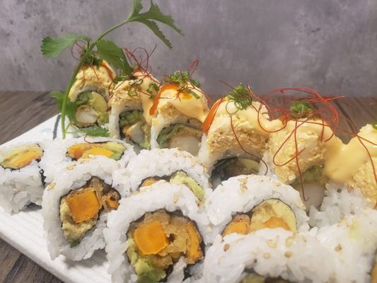 Gorilla Eats Sushi by null