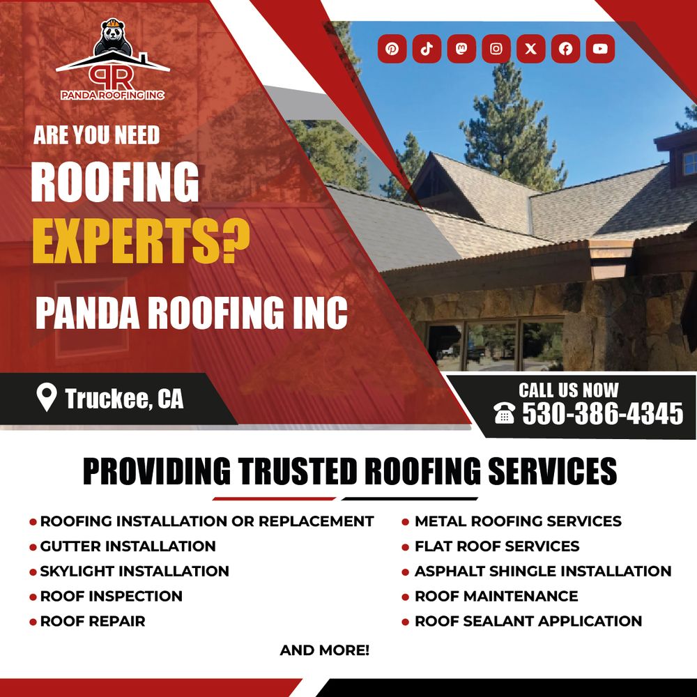 Slide of Panda Roofing