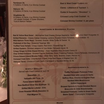 Halcyon - Seafood Near Me - Montclair, New Jersey