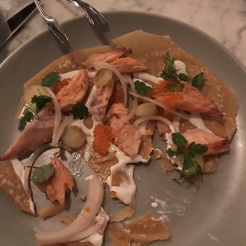 Canon - Smoked Trout tart - Cocktail Bars Near Me - Sacramento, California