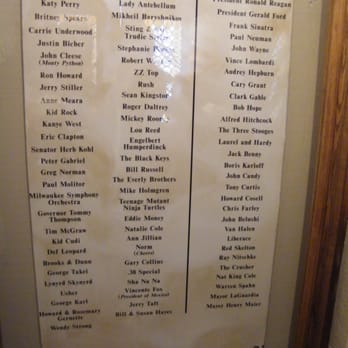 Mader's - Celebrity people who have eaten at Mader's since their opening - German Near Me - Milwaukee, Wisconsin Mader's - Celebrity people who have eaten at Mader's since their opening - German Near Me - Milwaukee, Wisconsin