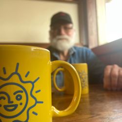 Sunnyside Diner - South OKC - Well, this is just Tex.  I meet him here every Friday morning.