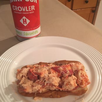 Pauli's - Lobster roll I put together after getting home-delicious-should have brought two or three home! - Sandwiches Near Me - Boston, Massachusetts