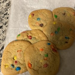 Before - 6 cookies mushed into one big cookie