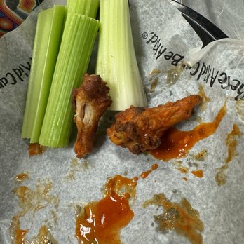 Chuck E. Cheese - Small portion sized wings (the size of my pinky.) - Pizza Near Me - Burbank, California