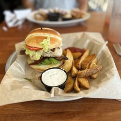 Mad Anthony's Lake City Tap House - Chicken Club with Scoobie snacks