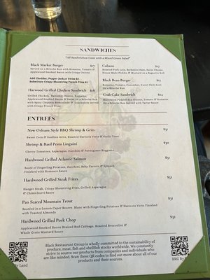 Menu photo 3 Black Market Bistro Garrett Park, MD Menu photo 3 Black Market Bistro Garrett Park, MD