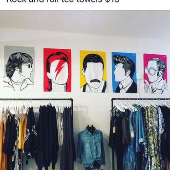 Maison on Main - Rock and roll tea towels - Home Decor Near Me - Newhall, California Maison on Main - Rock and roll tea towels - Home Decor Near Me - Newhall, California