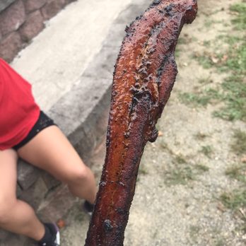 What The Food Trucks - Bacon Slab on a Stick! Comes with unlimited toppings of caramel, chocolate sauce, syrup, sriracha & honey - Festivals Near Me - York, Pennsylvania What The Food Trucks - Bacon Slab on a Stick! Comes with unlimited toppings of caramel, chocolate sauce, syrup, sriracha & honey - Festivals Near Me - York, Pennsylvania