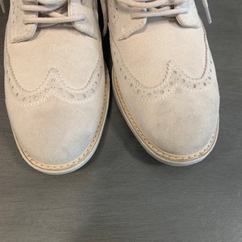 Aviation Shoe Repair - Shoes that are partially cleaned. - Shoe Repair Near Me - Redondo Beach, California Aviation Shoe Repair - Shoes that are partially cleaned. - Shoe Repair Near Me - Redondo Beach, California