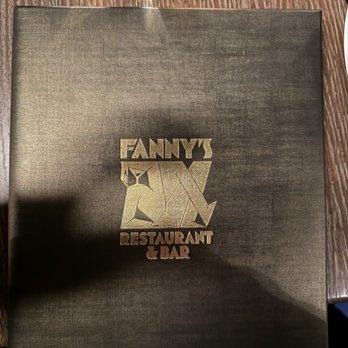 Fanny's - Menu - Wine Bars Near Me - Bloomfield, New Jersey