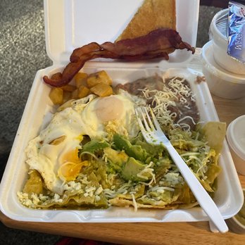 La Pasadita - Chilaquiles! I added the avocado, MOUTH WATERING - Mexican Near Me - White Settlement, Texas La Pasadita - Chilaquiles! I added the avocado, MOUTH WATERING - Mexican Near Me - White Settlement, Texas