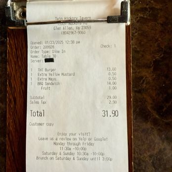 Twin Hickory Tavern - Check out - Burgers Near Me - Glen Allen, Virginia Twin Hickory Tavern - Check out - Burgers Near Me - Glen Allen, Virginia