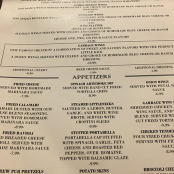 The Depot Restaurant - Menu - Pizza Near Me - Oneonta, New York