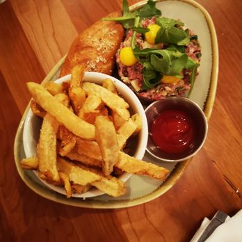 La Fabrique - beef tartare - French Near Me - Montreal, Quebec La Fabrique - beef tartare - French Near Me - Montreal, Quebec