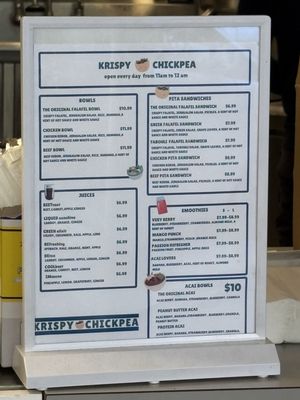 Menu photo 7 Krispy Chickpea New York, NY