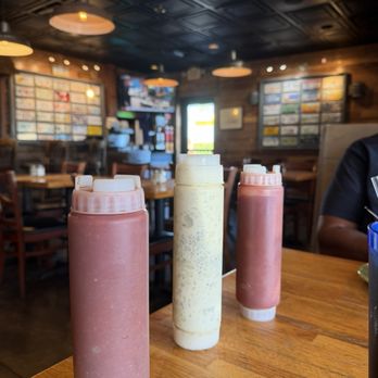 Boston's Fish House - Sauces for our foods. - Seafood Near Me - New Smyrna Beach, Florida