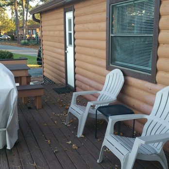 Savannah South KOA - Outside deck - Campgrounds Near Me - Richmond Hill, Georgia Savannah South KOA - Outside deck - Campgrounds Near Me - Richmond Hill, Georgia