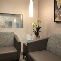 Part of the waiting area