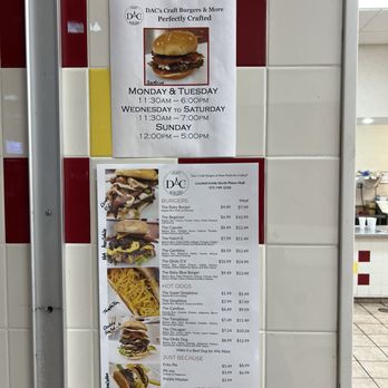 DAC's Craft Burgers & More - Menus - Burgers Near Me - Clovis, New Mexico DAC's Craft Burgers & More - Menus - Burgers Near Me - Clovis, New Mexico