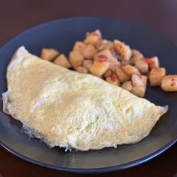Virtue + Vice - Mushroom and cheese omelette