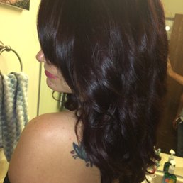 Hair color and styled by Chelsea