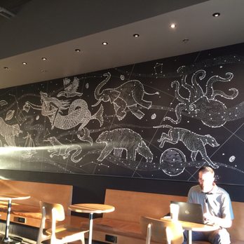Starbucks - Cool mural - Coffee & Tea Near Me - Anacortes, Washington