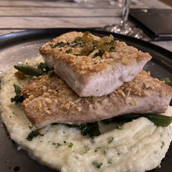 Ama Cane Bay - Almond crusted mahi - Seafood Near Me - St. Croix, Virgin Islands Ama Cane Bay - Almond crusted mahi - Seafood Near Me - St. Croix, Virgin Islands
