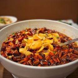 Beijing Restaurant - S2. Fish Fillet in Golden Soup