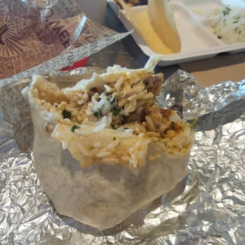 Chipotle Mexican Grill - My chicken burrito. - Mexican Near Me - Maumee, Ohio