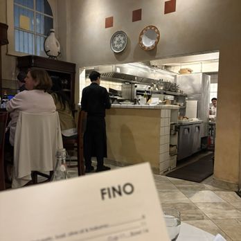 Fino Ristorante - View from table - Italian Near Me - San Francisco, California