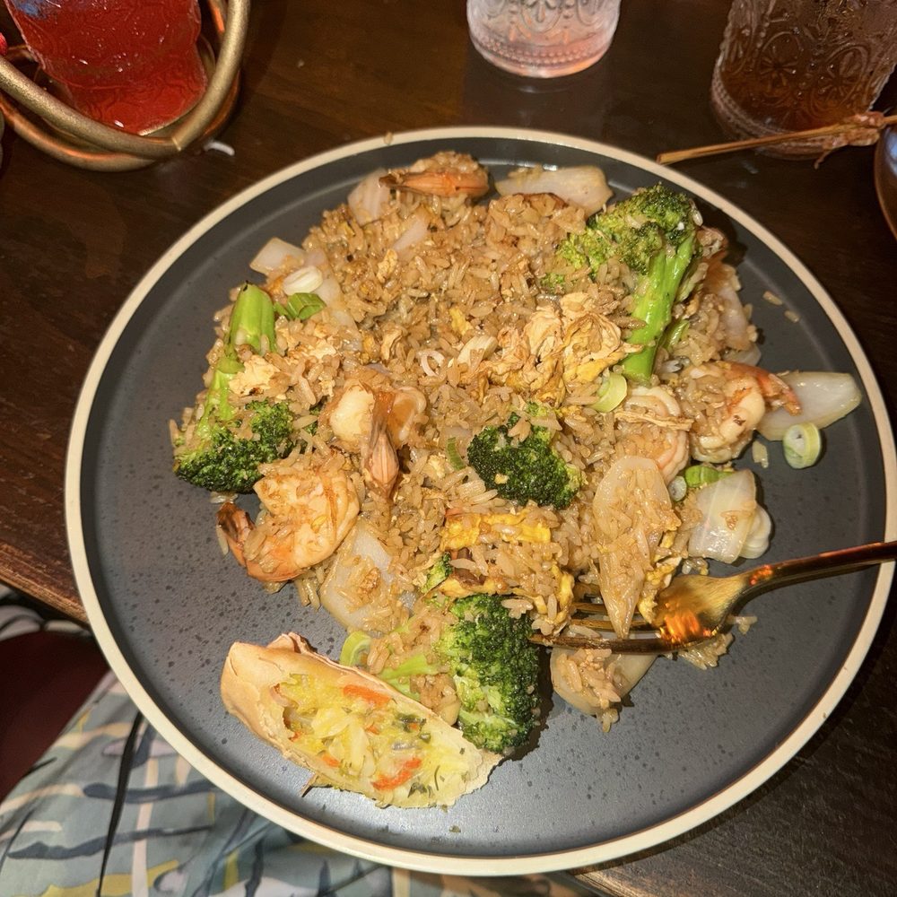 Tiki Thai - Fried Rice w/ Choice of Protein - Thai Near Me - Atlanta, Georgia Tiki Thai - Fried Rice w/ Choice of Protein - Thai Near Me - Atlanta, Georgia