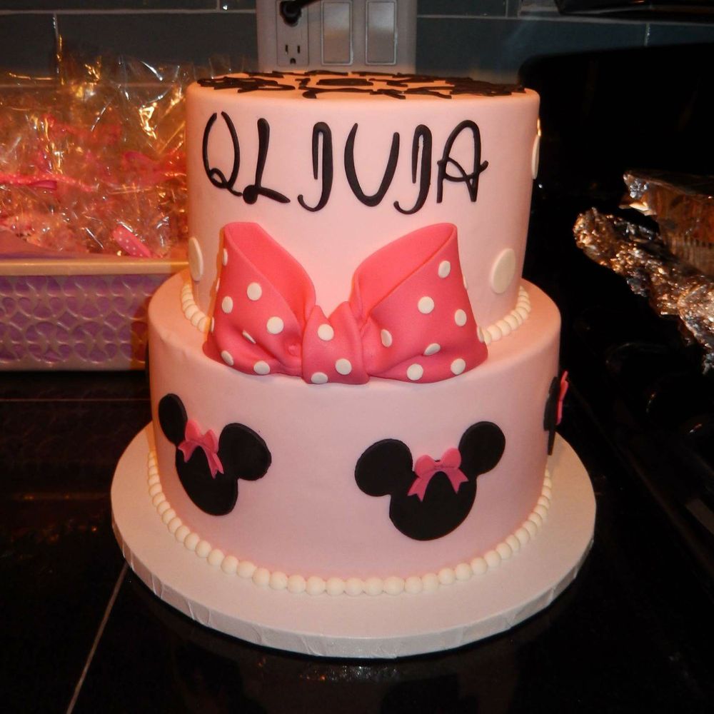 Baking My Heart Out - My daughter's first birthday cake. - Bakeries Near Me Baking My Heart Out - My daughter's first birthday cake. - Bakeries Near Me