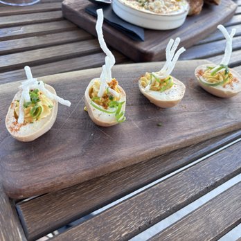 Le Ono - Deviled eggs. - French Near Me - O'Fallon, Illinois