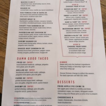 Scorpion Bay Grill - American Near Me - Morristown, Arizona Scorpion Bay Grill - American Near Me - Morristown, Arizona