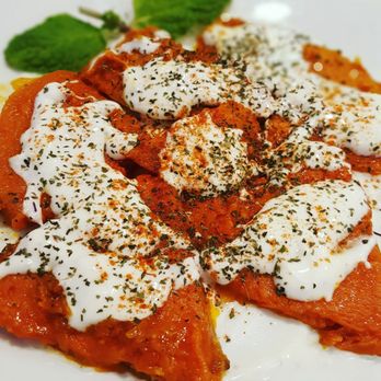 Mediterranean Grill - Kadu chalau (steamed pumpkin with yogurt sauce) - Mediterranean Near Me - Morristown, New Jersey