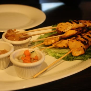 Deejai Thai - Chicken satay appetizer - Thai Near Me - Charlotte, North Carolina
