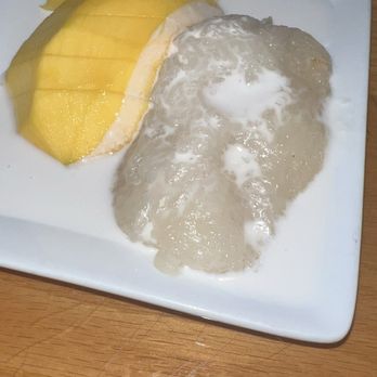 Sawatdee Thai Restaurant - Minneapolis - Fresh Mango or Thai Custard with Sweet Sticky Rice - Thai Near Me - Minneapolis, Minnesota