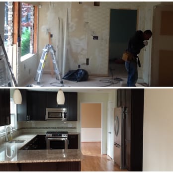 VR Painting Services, LLC - Kitchen, before and after! - Painters Near Me VR Painting Services, LLC - Kitchen, before and after! - Painters Near Me