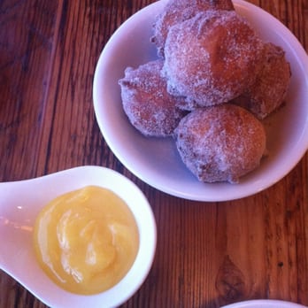 The Table - Ricotta beignets with lemon curd - New American Near Me - San Jose, California