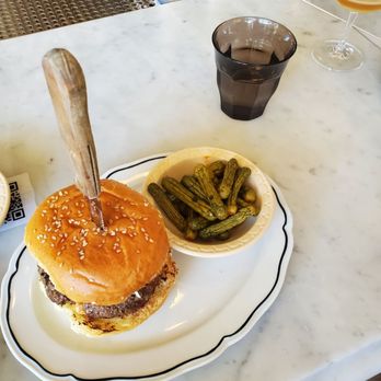 Vern's - Lamb burger, can I have infinite more orders please!? - New American Near Me - Rochester, New York Vern's - Lamb burger, can I have infinite more orders please!? - New American Near Me - Rochester, New York