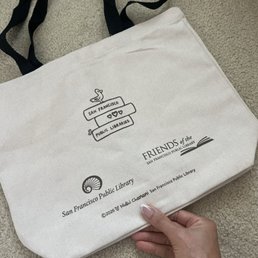 Back of tote Back of tote