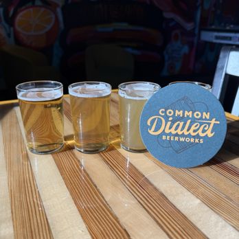 Common Dialect Beerworks - Flight - Brewpubs Near Me - Tampa, Florida