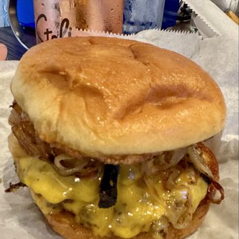 Jack & Jenny's - Oklahoma onion smash burger - American Near Me - Janesville, Wisconsin