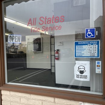All States Title Service - If you can't make it before 5 pm, just call us to schedule an appointment after hours. - Registration Services Near Me - Huntington Beach, California All States Title Service - If you can't make it before 5 pm, just call us to schedule an appointment after hours. - Registration Services Near Me - Huntington Beach, California