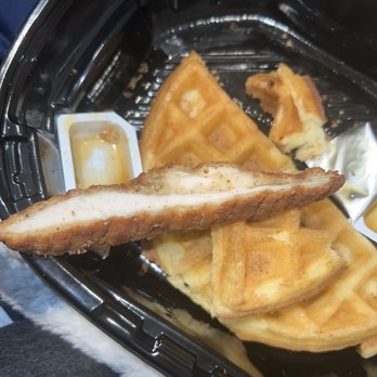 IHOP - This was the chicken and waffles for the chicken they literally cut up a chicken patty and served it as tenders - Breakfast & Brunch Near Me - Oshkosh, Wisconsin IHOP - This was the chicken and waffles for the chicken they literally cut up a chicken patty and served it as tenders - Breakfast & Brunch Near Me - Oshkosh, Wisconsin