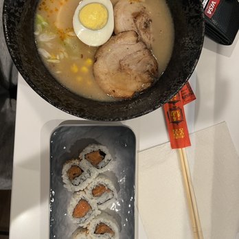 The Fuse - Tonkosu ramen and salmon roll - Asian Fusion Near Me - Oswego, New York The Fuse - Tonkosu ramen and salmon roll - Asian Fusion Near Me - Oswego, New York