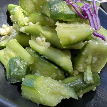Dumpling Hours - Cucumber garlic salad - Dim Sum Near Me - Walnut Creek, California Dumpling Hours - Cucumber garlic salad - Dim Sum Near Me - Walnut Creek, California